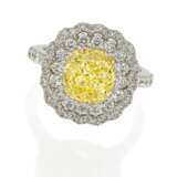 Fancy Yellow Diamond Ring - photo 1