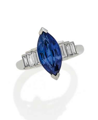 Sapphire Diamond Ring - photo 1