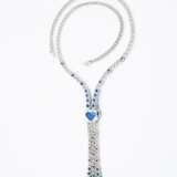 Sapphire Diamond Necklace - photo 3
