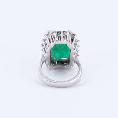 Emerald Diamond Ring - photo 3