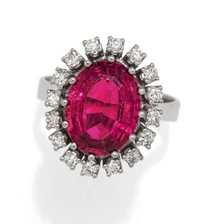 Rubellite Ring - photo 1