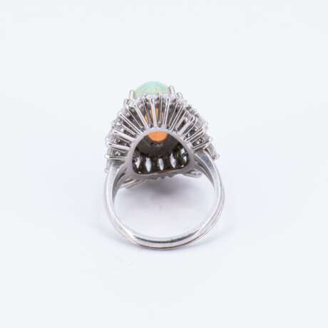 Opal Diamond Ring - photo 3