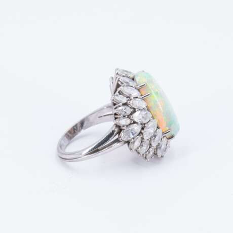 Opal Diamond Ring - фото 4