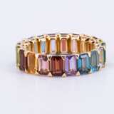Rainbow Gemstone Ring - photo 2