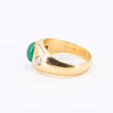 Emerald Diamond Set: Curb Chain Bracelet, Ring and Stud Earrings - photo 5