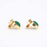 Emerald Diamond Set: Curb Chain Bracelet, Ring and Stud Earrings - фото 9