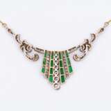 Gemstone Diamond Pendant Necklace - фото 2