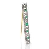 Emerald Diamond Pin - photo 1