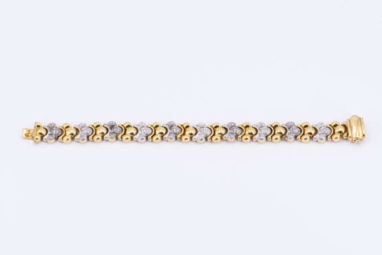 Gold Diamond Bracelet - photo 2