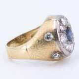 Sapphire Diamond Ring - photo 4