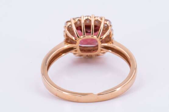 Tourmaline Diamond Ring - photo 3