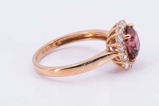 Tourmaline Diamond Ring - photo 4