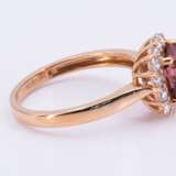 Tourmaline Diamond Ring - photo 4