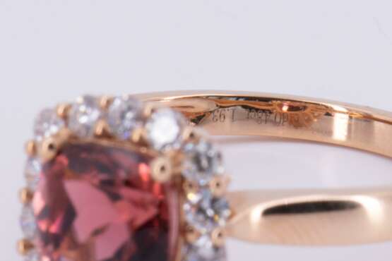 Tourmaline Diamond Ring - photo 5