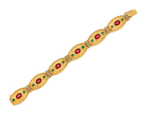 Gemstone Diamond Bracelet - фото 1