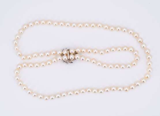 Pearl Diamond Necklace - Foto 2