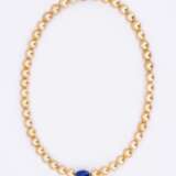 Lapis Lazuli Pearl Necklace - Foto 2