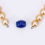 Lapis Lazuli Pearl Necklace - фото 3