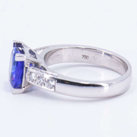 Tanzanite Diamond Ring - photo 5