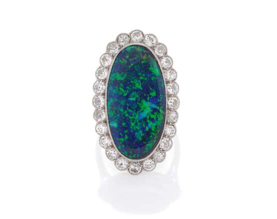 Opal Diamond Ring - photo 1