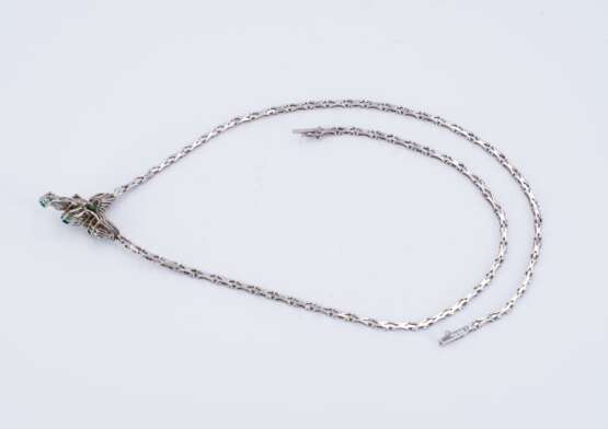 Emerald Diamond Necklace - Foto 2