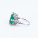 Emerald Diamond Ring - фото 2