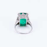 Emerald Diamond Ring - photo 3