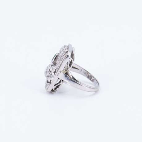 Emerald Diamond Ring - Foto 2