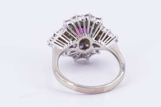 Ruby Diamond Ring - фото 3