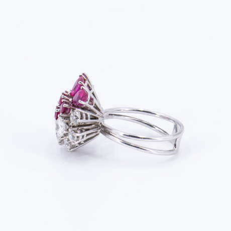 Ruby Diamond Ring - photo 2