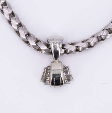 Sapphire Diamond Necklace - Foto 3