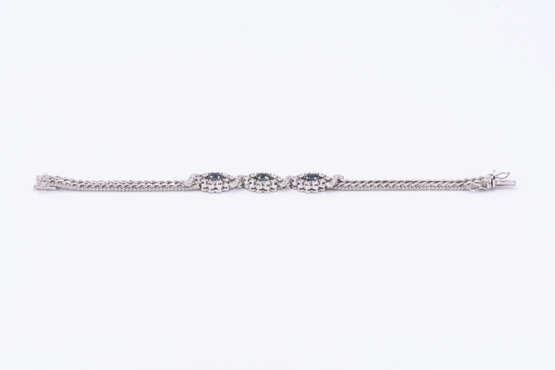 Sapphire Diamond Bracelet - photo 2