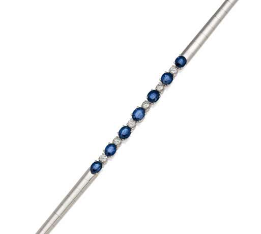 Sapphire Diamond Bracelet - photo 1