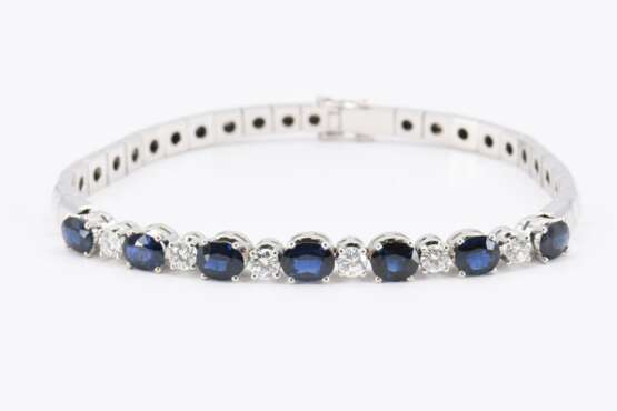 Sapphire Diamond Bracelet - photo 2