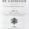 Lavoisier , A, L, - Archives des enchères