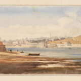 Englischer Maler um 1820: Blick auf Liverpool. - фото 1