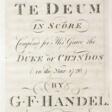Händel , G, F, - Auction archive
