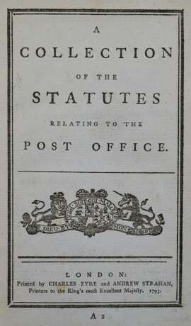 Collection of the Statutes , A , - фото 1