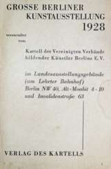 Grosse Berliner Kunstausstellung 1928,