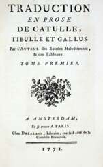 Catullus , Tibullus u, Gallus,