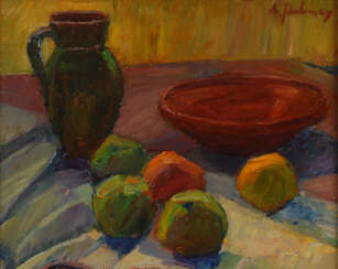 JAWLENSKY, Andreas: Stillleben mit Äpfeln.