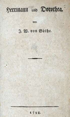 Goethe , J, W, v, - Foto 1
