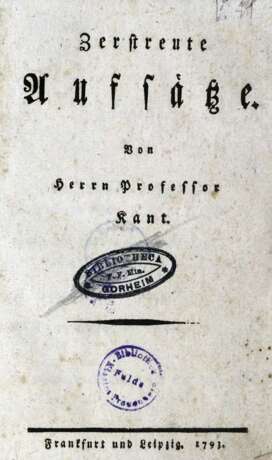 Kant , I, - photo 1