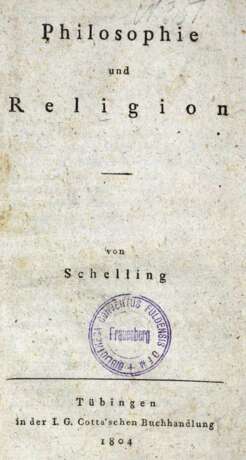 Schelling , F, W, J, - фото 1