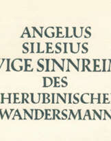 Angelus Silesius