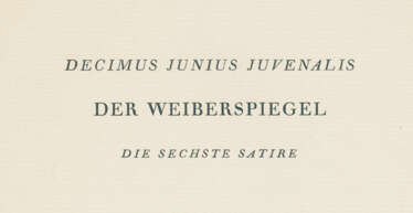 Juvenal , Decimus Iunius,