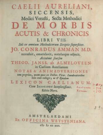 Caelius Aurelianus, - Foto 2