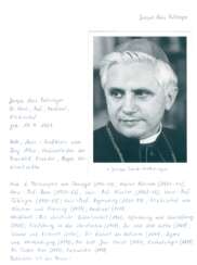 Ratzinger , Joseph Alois