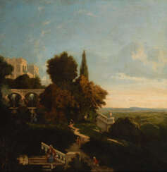 PFANHAUSER, Franciszek: Villa in der Toscana.