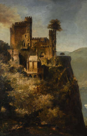 REUTER, Fritz: "Burg Rheinstein Assmannshausen". - Foto 1